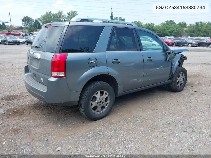 2006 Saturn Vue V6 VIN: 5GZCZ53416S880734 Lot: 42604442