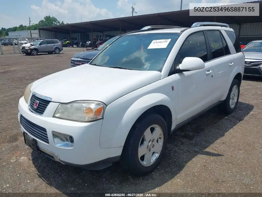 2006 Saturn Vue V6 VIN: 5GZCZ53496S887155 Lot: 42608250