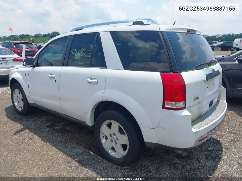 2006 Saturn Vue V6 VIN: 5GZCZ53496S887155 Lot: 42608250