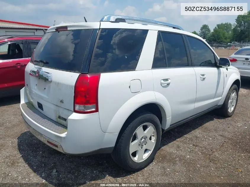 2006 Saturn Vue V6 VIN: 5GZCZ53496S887155 Lot: 42608250