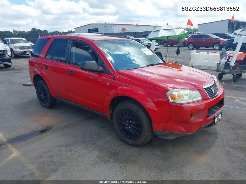 2006 Saturn Vue 4 Cyl VIN: 5GZCZ33D66S813552 Lot: 42616854