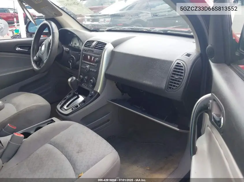 2006 Saturn Vue 4 Cyl VIN: 5GZCZ33D66S813552 Lot: 42616854