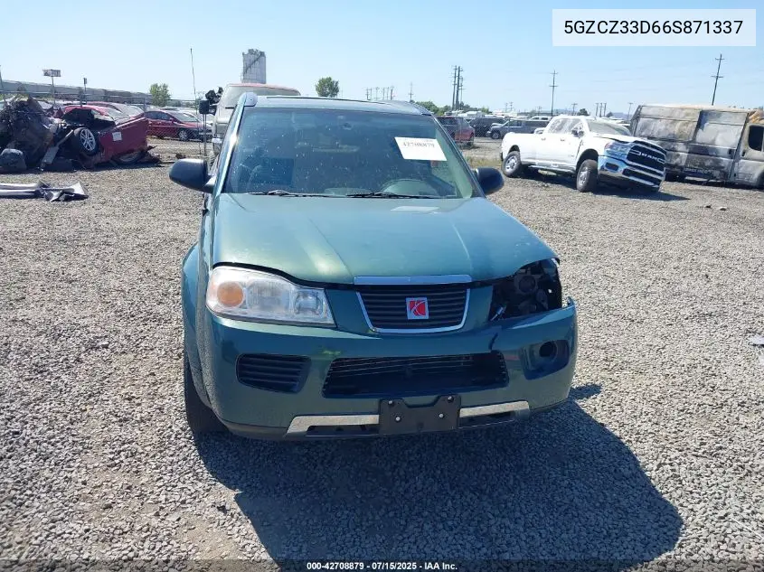2006 Saturn Vue 4 Cyl VIN: 5GZCZ33D66S871337 Lot: 42708879