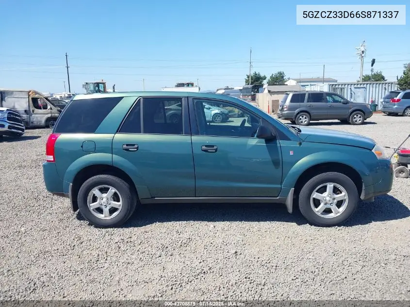 2006 Saturn Vue 4 Cyl VIN: 5GZCZ33D66S871337 Lot: 42708879