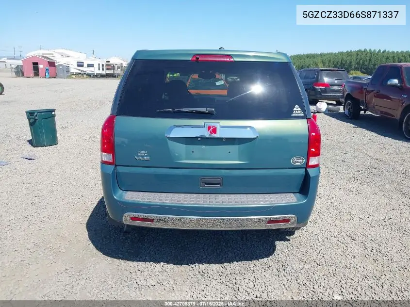 2006 Saturn Vue 4 Cyl VIN: 5GZCZ33D66S871337 Lot: 42708879