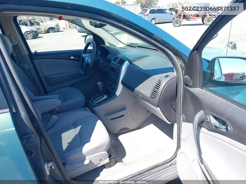 2006 Saturn Vue 4 Cyl VIN: 5GZCZ33D66S871337 Lot: 42708879