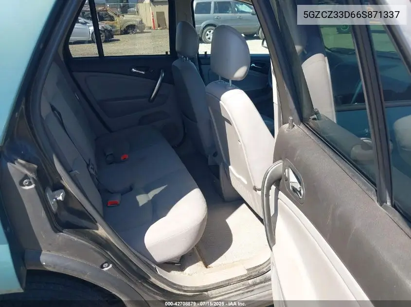 2006 Saturn Vue 4 Cyl VIN: 5GZCZ33D66S871337 Lot: 42708879