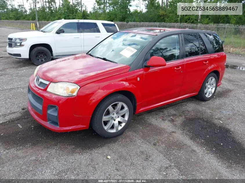 2006 Saturn Vue V6 VIN: 5GZCZ53456S889467 Lot: 42717221
