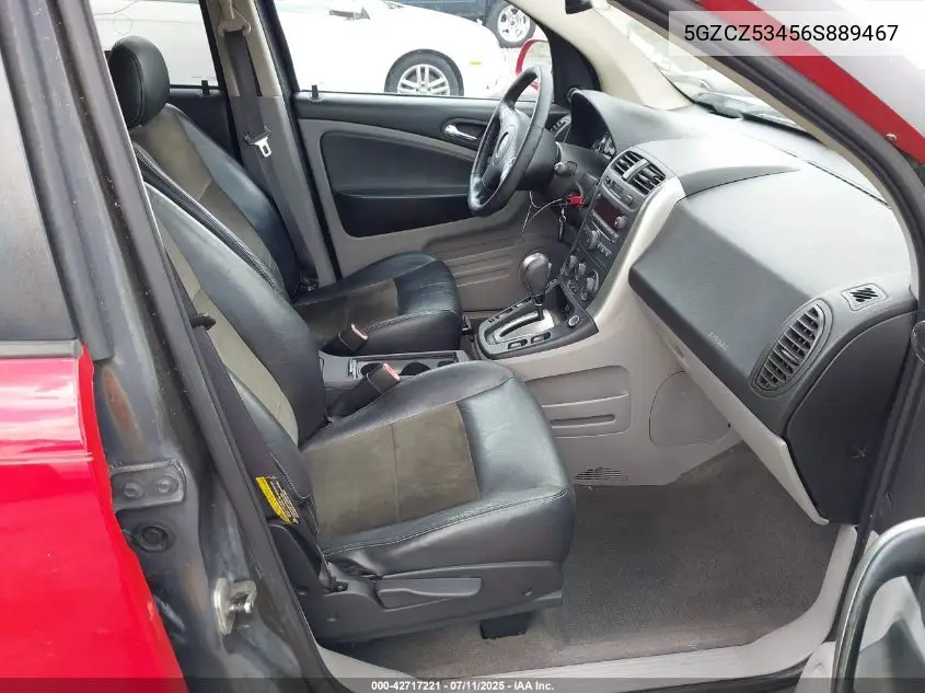 2006 Saturn Vue V6 VIN: 5GZCZ53456S889467 Lot: 42717221
