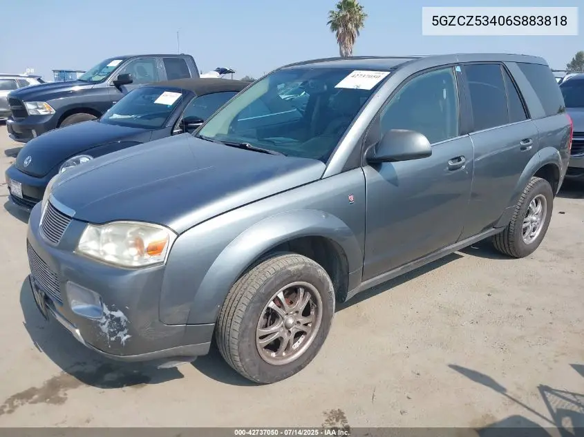 2006 Saturn Vue V6 VIN: 5GZCZ53406S883818 Lot: 42737050