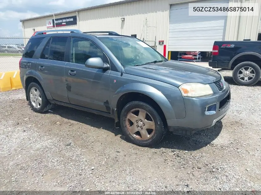 2006 Saturn Vue V6 VIN: 5GZCZ53486S875014 Lot: 42794128