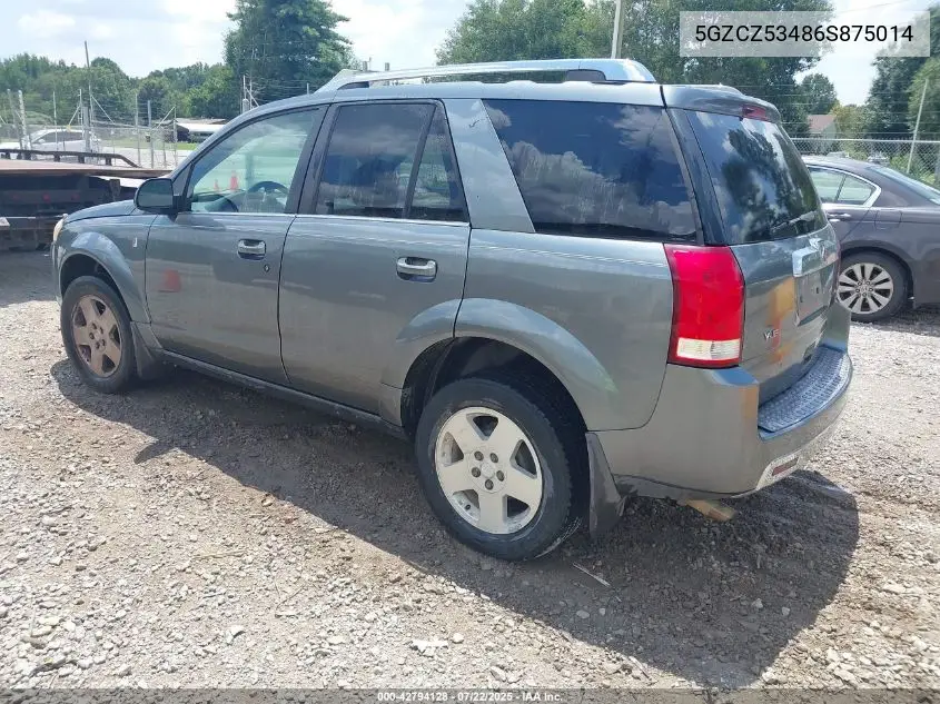 2006 Saturn Vue V6 VIN: 5GZCZ53486S875014 Lot: 42794128