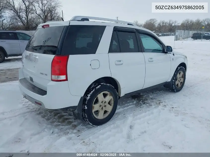 2007 Saturn Vue V6 VIN: 5GZCZ63497S862005 Lot: 41484024