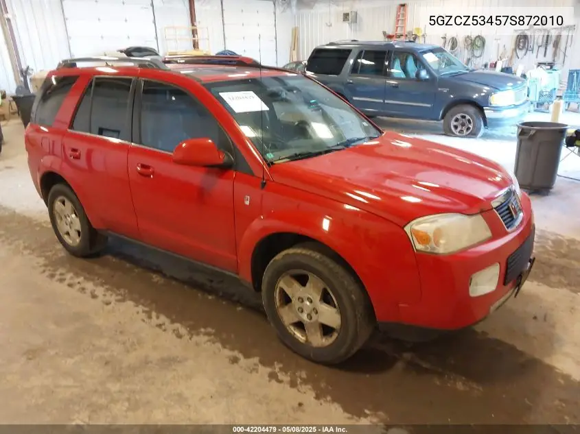 2007 Saturn Vue V6 VIN: 5GZCZ53457S872010 Lot: 42204479