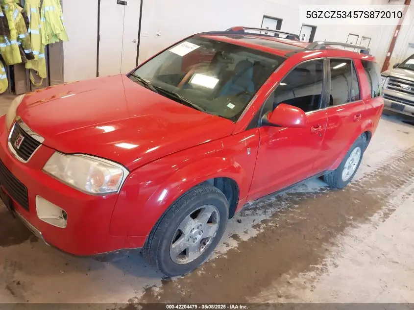 2007 Saturn Vue V6 VIN: 5GZCZ53457S872010 Lot: 42204479