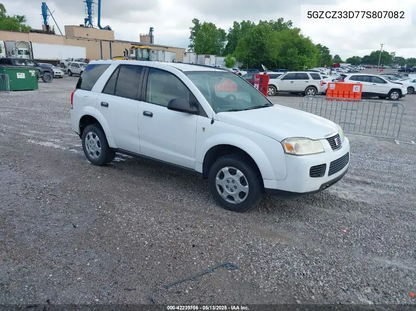2007 Saturn Vue 4 Cyl VIN: 5GZCZ33D77S807082 Lot: 42239756
