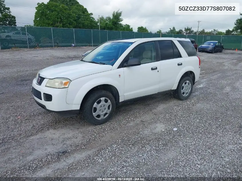 2007 Saturn Vue 4 Cyl VIN: 5GZCZ33D77S807082 Lot: 42239756