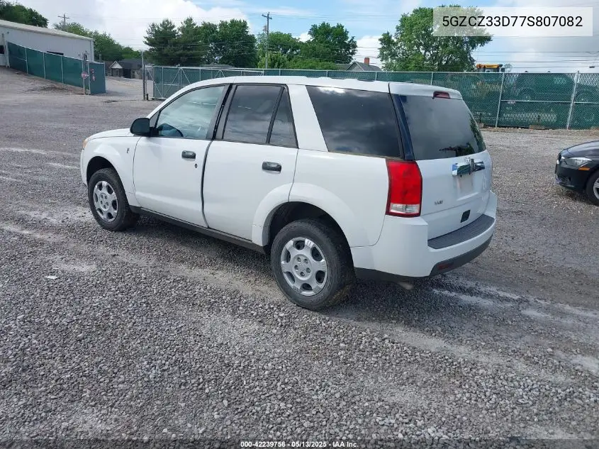 2007 Saturn Vue 4 Cyl VIN: 5GZCZ33D77S807082 Lot: 42239756