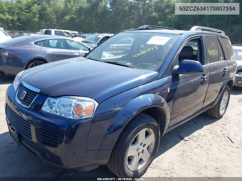 2007 Saturn Vue V6 VIN: 5GZCZ63417S807354 Lot: 42551877
