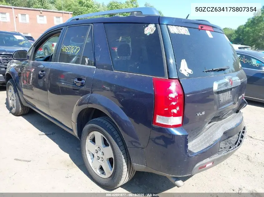 2007 Saturn Vue V6 VIN: 5GZCZ63417S807354 Lot: 42551877