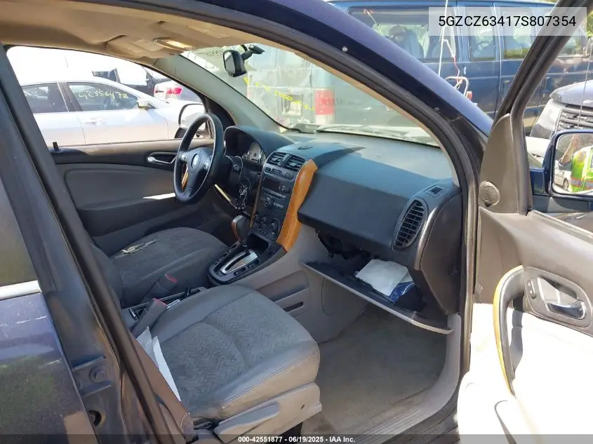 2007 Saturn Vue V6 VIN: 5GZCZ63417S807354 Lot: 42551877