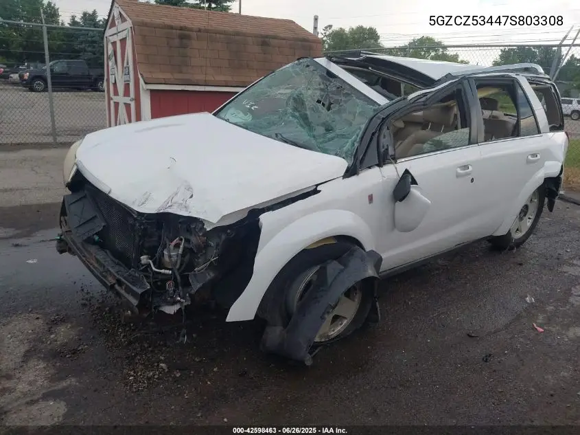 2007 Saturn Vue V6 VIN: 5GZCZ53447S803308 Lot: 42598463