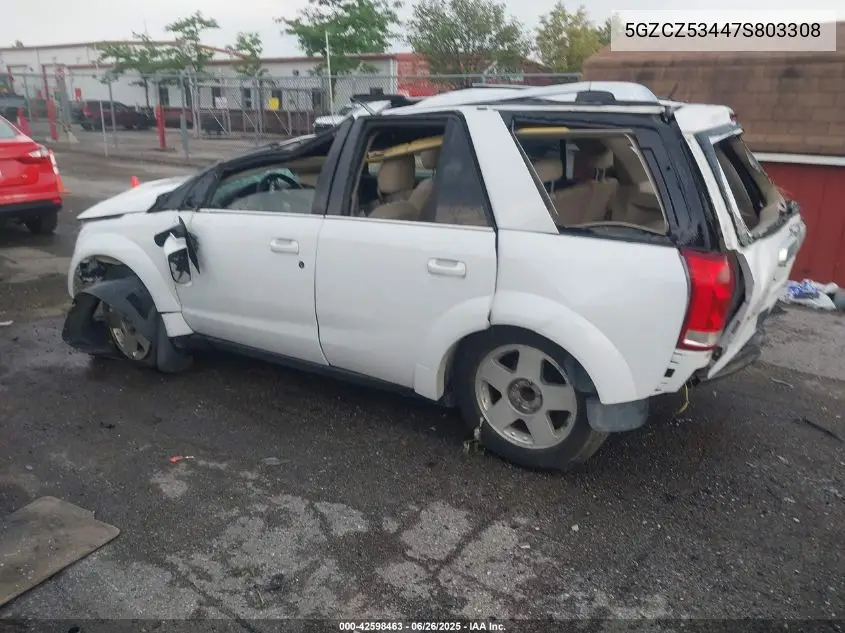 2007 Saturn Vue V6 VIN: 5GZCZ53447S803308 Lot: 42598463