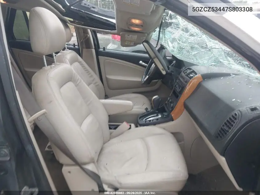 2007 Saturn Vue V6 VIN: 5GZCZ53447S803308 Lot: 42598463