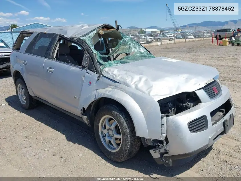 2007 Saturn Vue Hybrid VIN: 5GZCZ33Z17S878452 Lot: 42683542