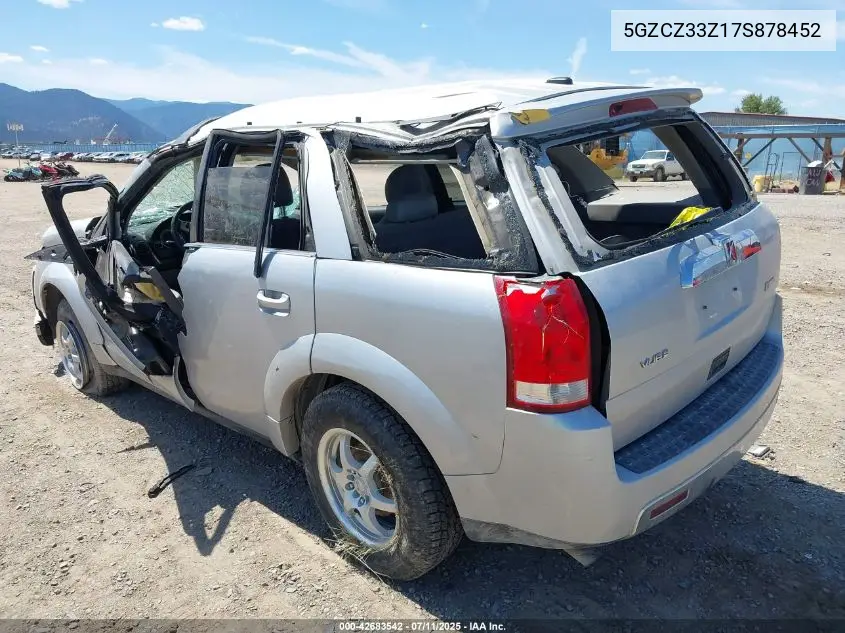 2007 Saturn Vue Hybrid VIN: 5GZCZ33Z17S878452 Lot: 42683542