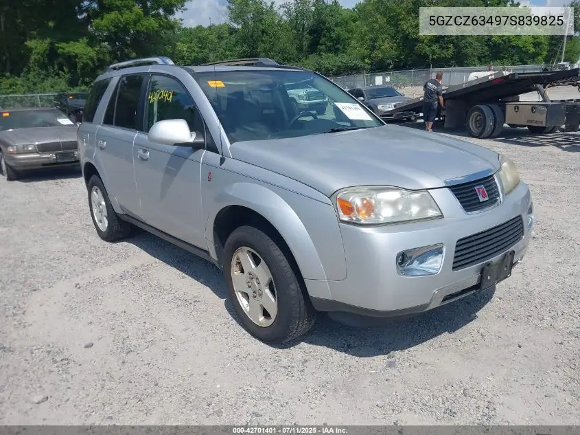 2007 Saturn Vue V6 VIN: 5GZCZ63497S839825 Lot: 42701401