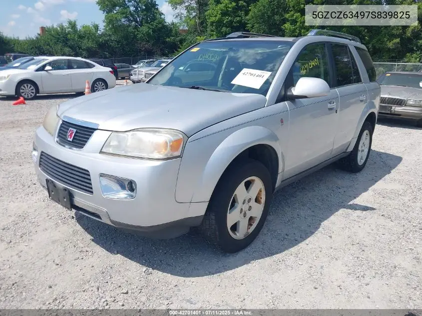 2007 Saturn Vue V6 VIN: 5GZCZ63497S839825 Lot: 42701401