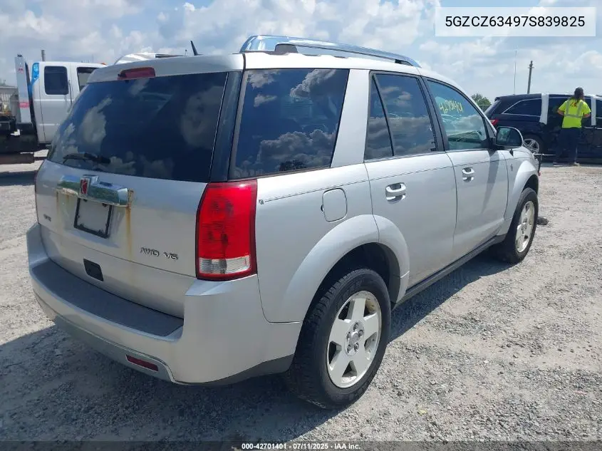 2007 Saturn Vue V6 VIN: 5GZCZ63497S839825 Lot: 42701401
