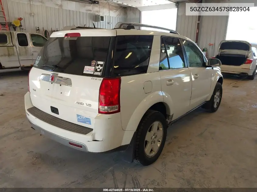 2007 Saturn Vue V6 VIN: 5GZCZ63457S828904 Lot: 42744025