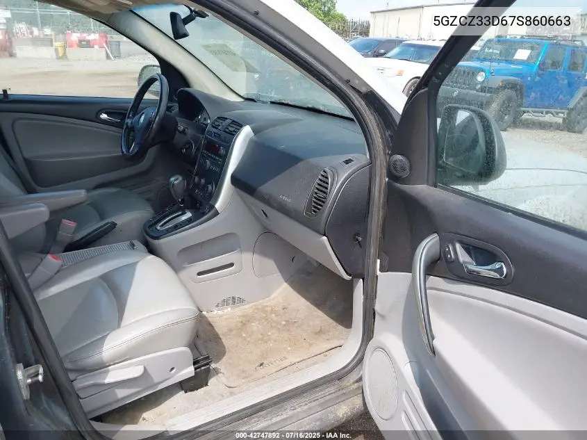 2007 Saturn Vue 4 Cyl VIN: 5GZCZ33D67S860663 Lot: 42747892