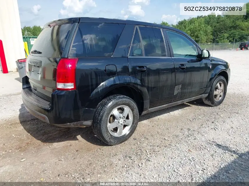 2007 Saturn Vue V6 VIN: 5GZCZ53497S820878 Lot: 42782256