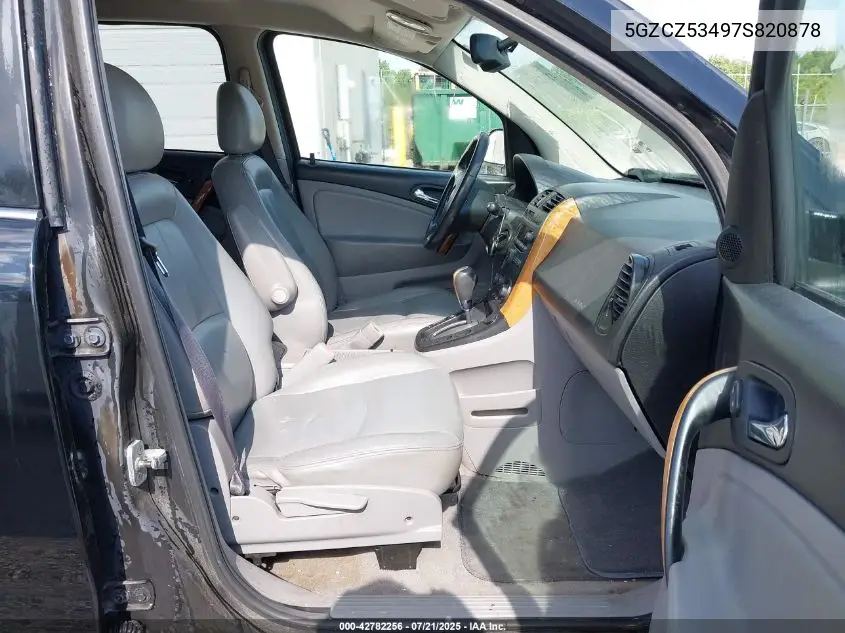 2007 Saturn Vue V6 VIN: 5GZCZ53497S820878 Lot: 42782256