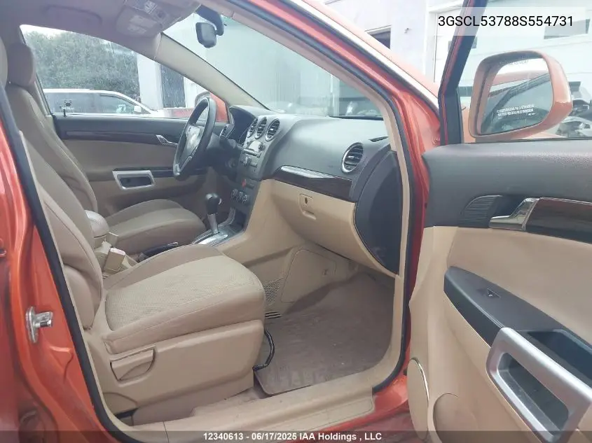 2008 Saturn Vue Xr VIN: 3GSCL53788S554731 Lot: 12340613