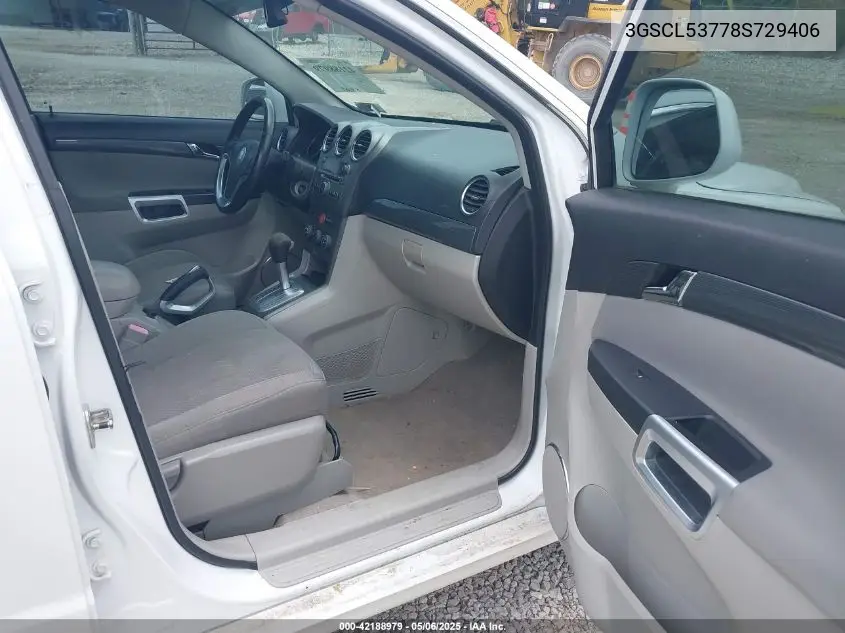 2008 Saturn Vue V6 Xr VIN: 3GSCL53778S729406 Lot: 42188979