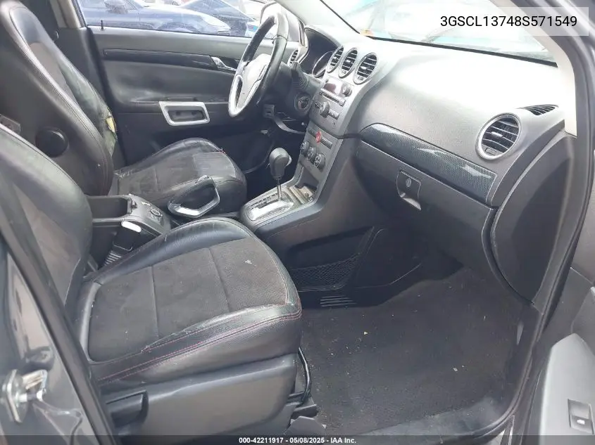2008 Saturn Vue Red Line VIN: 3GSCL13748S571549 Lot: 42211917