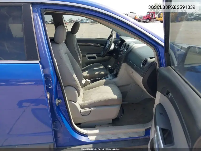 2008 Saturn Vue 4-Cyl Xe VIN: 3GSCL33PX8S591039 Lot: 42508934