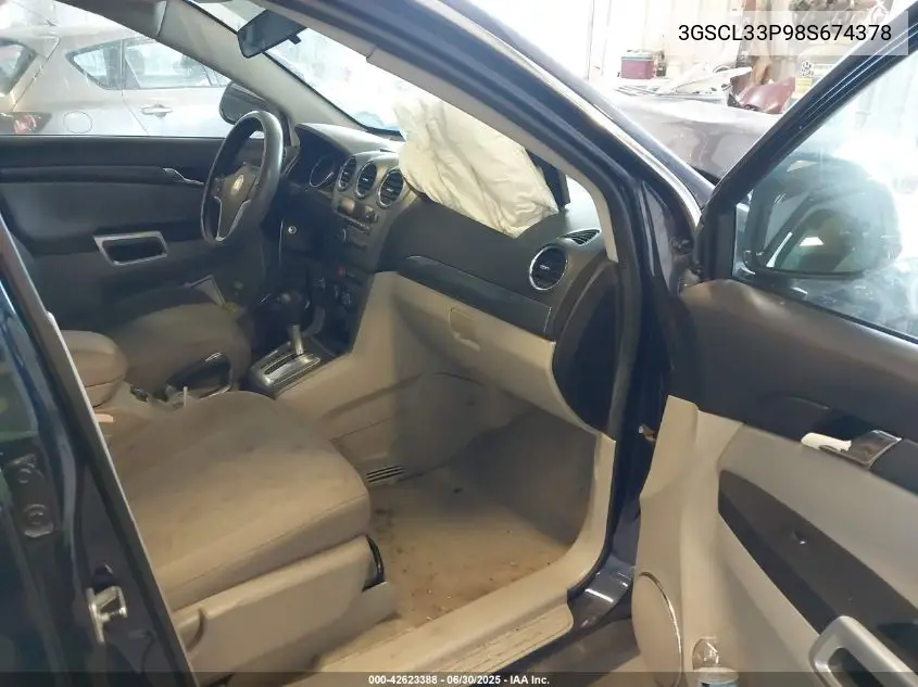 2008 Saturn Vue 4-Cyl Xe VIN: 3GSCL33P98S674378 Lot: 42623388
