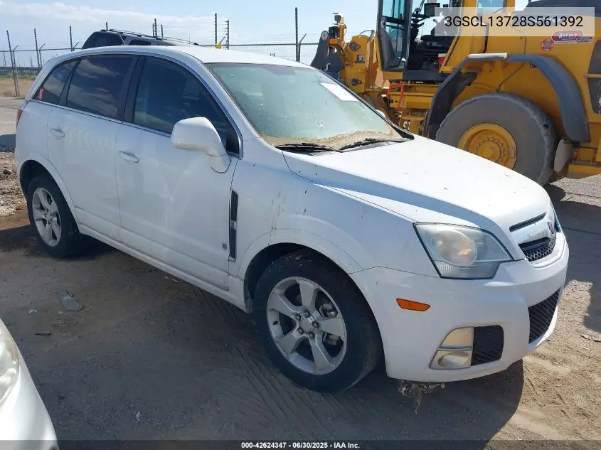 2008 Saturn Vue Red Line VIN: 3GSCL13728S561392 Lot: 42624347