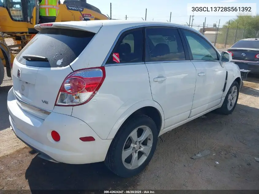 2008 Saturn Vue Red Line VIN: 3GSCL13728S561392 Lot: 42624347