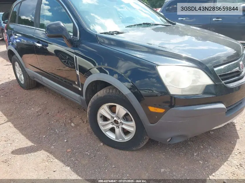 2008 Saturn Vue V6 Xe VIN: 3GSDL43N28S659844 Lot: 42744847