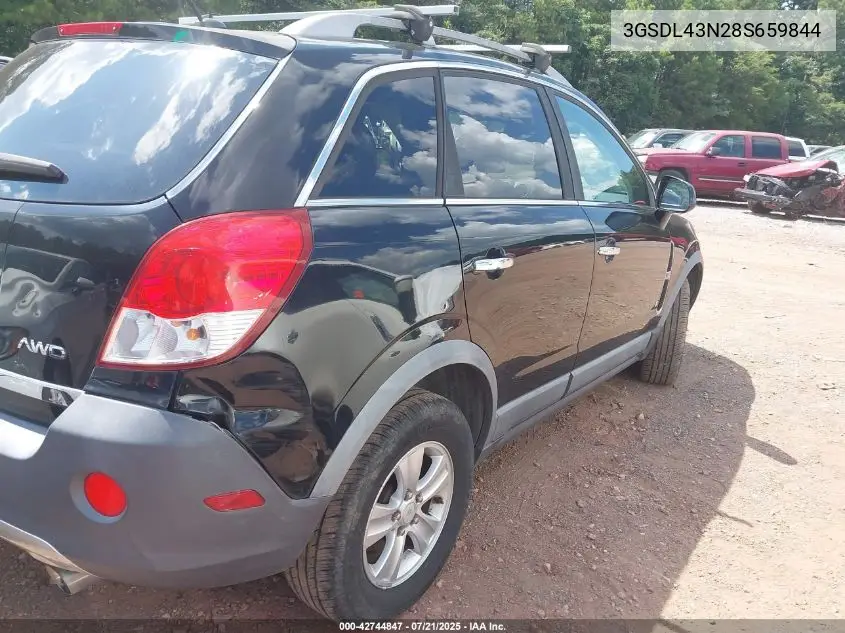 2008 Saturn Vue V6 Xe VIN: 3GSDL43N28S659844 Lot: 42744847