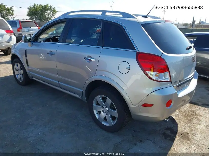 2008 Saturn Vue V6 Xr VIN: 3GSCL53798S655888 Lot: 42757622