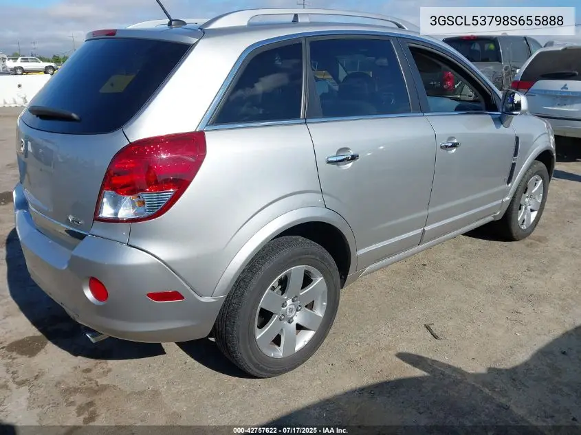 2008 Saturn Vue V6 Xr VIN: 3GSCL53798S655888 Lot: 42757622