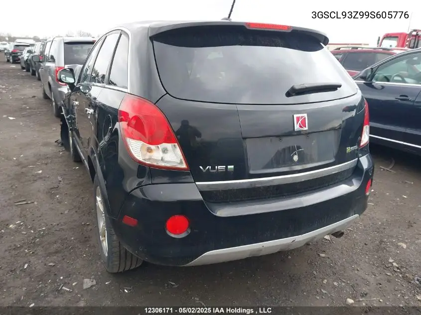 2009 Saturn Vue Hybrid VIN: 3GSCL93Z99S605776 Lot: 12306171