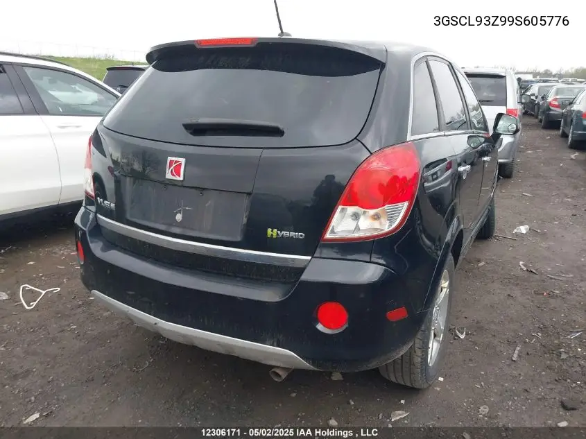 2009 Saturn Vue Hybrid VIN: 3GSCL93Z99S605776 Lot: 12306171